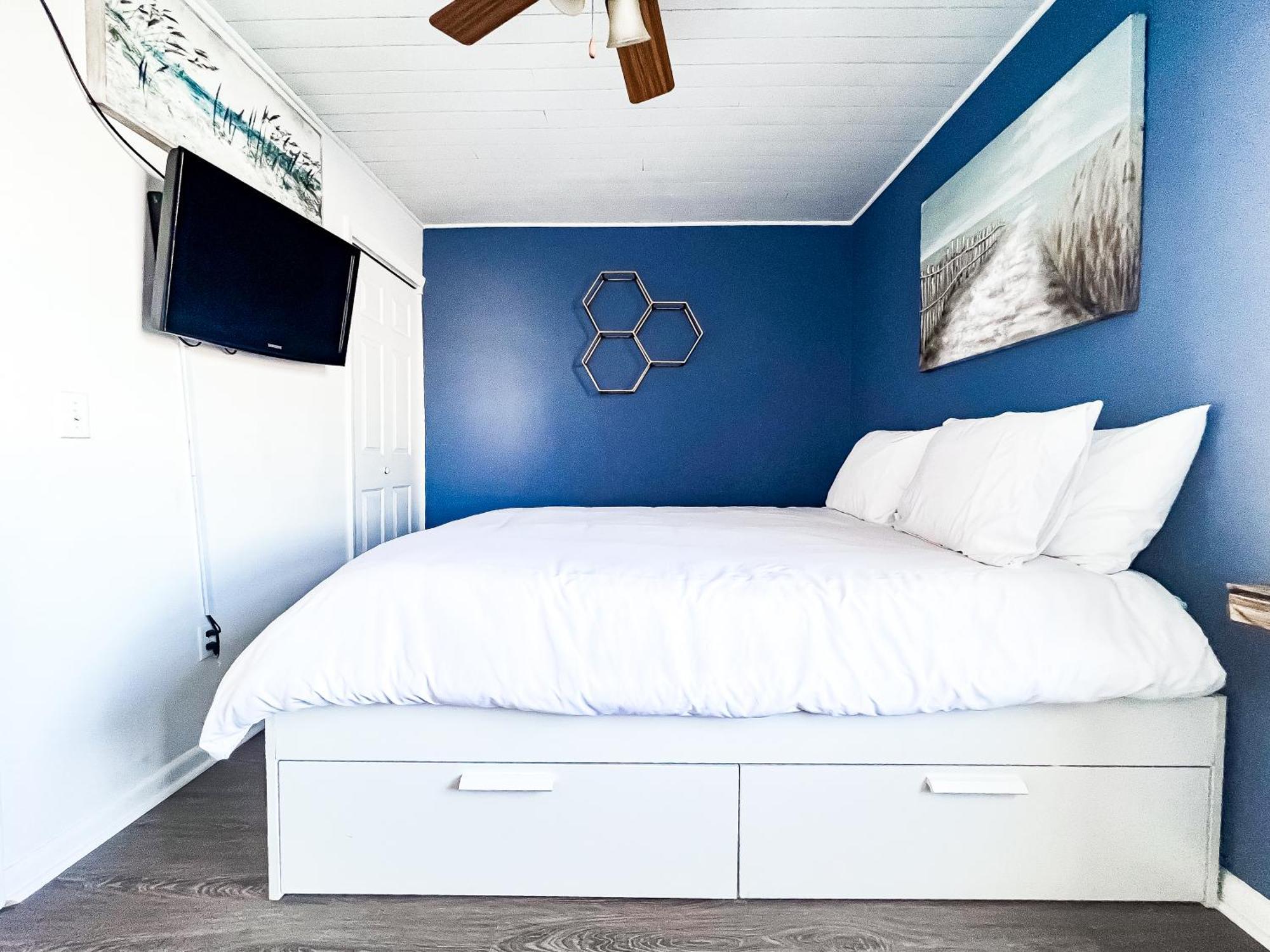 Cozy Beach Condo Sleeps 6 Pool แคโลไลนาบีช ภายนอก รูปภาพ